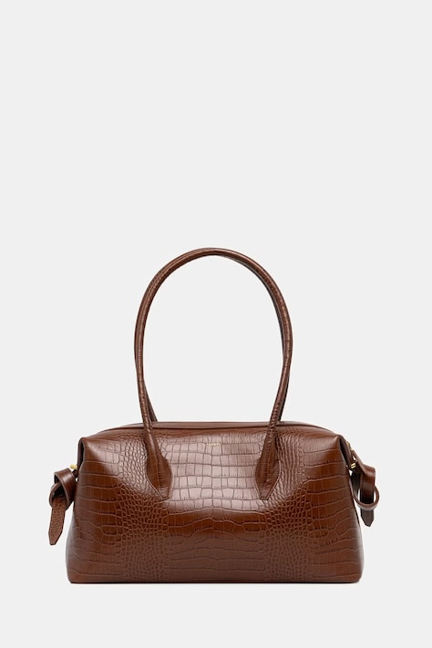 Yuzefi torebka damska skórzana BRIOCHE DUFFLE brązowa YUZPF26-HB-BD-L075