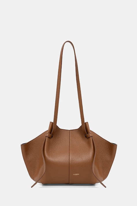 Yuzefi torebka tote damska skórzana MOCHI brązowa YUZSS26-HB-MO-L069