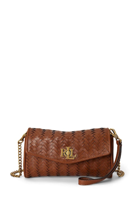 Lauren Ralph Lauren torebka damska skórzana brązowa 432P15658