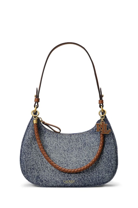 Lauren Ralph Lauren geantă pentru femei, din denim albastră 431P15640