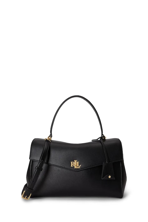 Lauren Ralph Lauren torebka damska skórzana czarna 431P11738