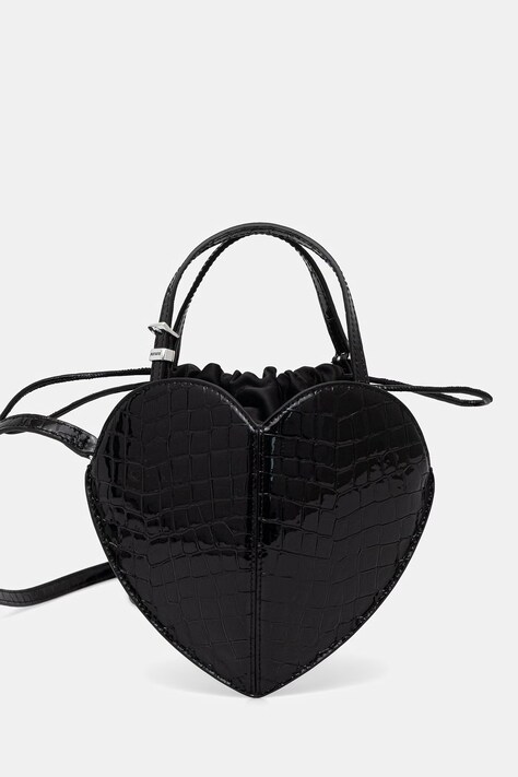 Rotate torebka crossbody damska skórzana czarna 116427100