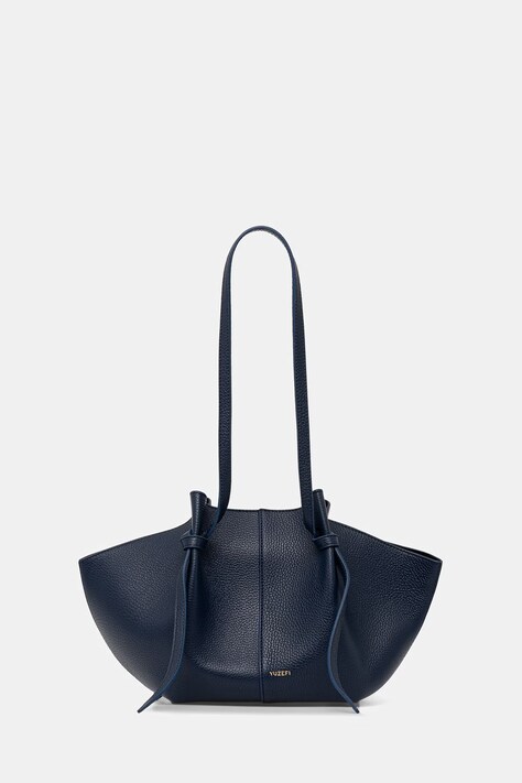 Yuzefi torebka shopper damska skórzana MOCHI granatowa YUZSS26-HB-MO-L063
