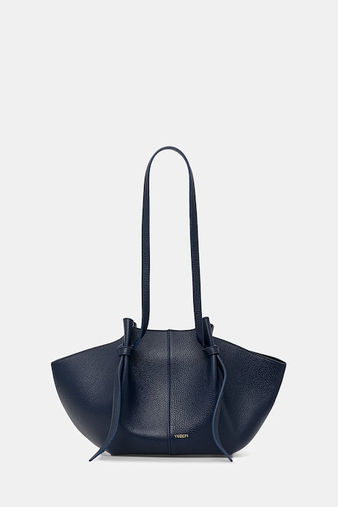 Yuzefi torebka shopper damska skórzana MOCHI granatowa YUZSS26-HB-MO-L063