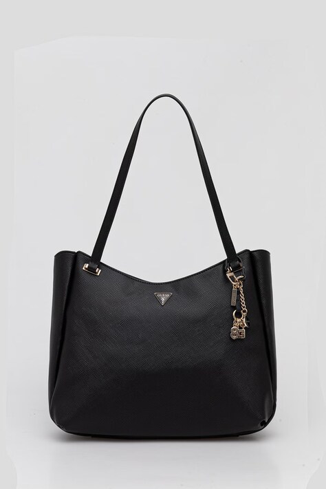 Guess torebka shopper damska z imitacji skóry GILDA czarna HWZG97 47230