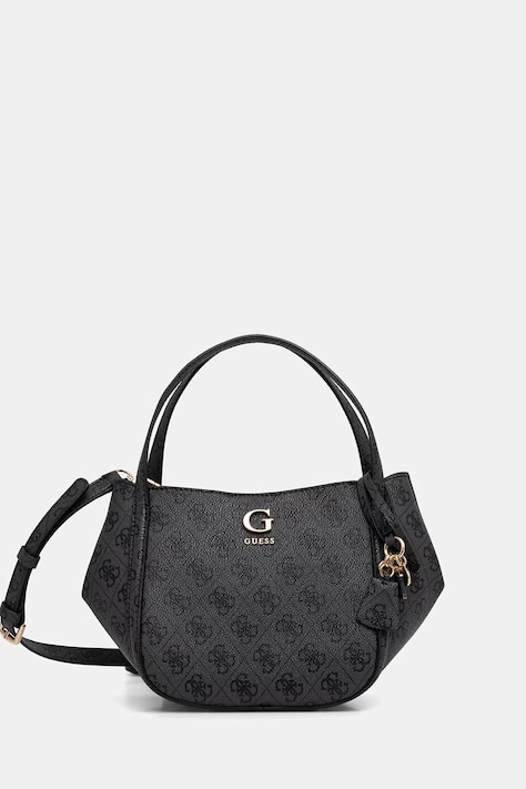 Guess torebka crossbody damska z imitacji skóry COLEEN szara HWSG97 56050