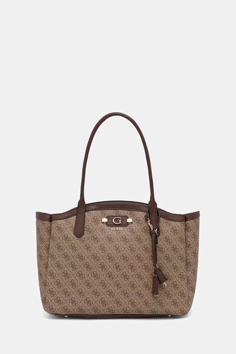 Guess shopper γυναικεία LINDSEY καφέ HWSG97 49230