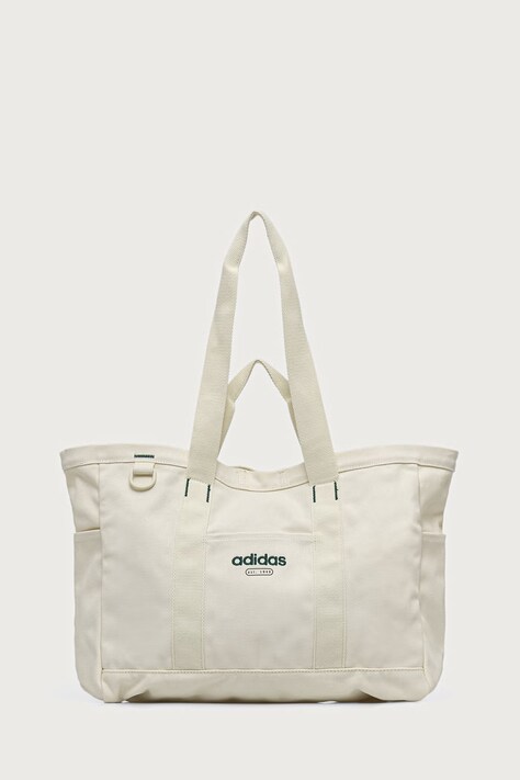 adidas Torebka shopper damska bawełniana beżowa KW4393