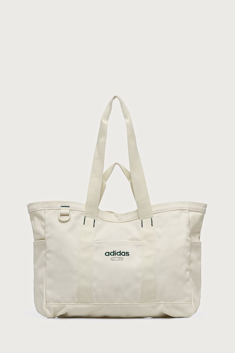 adidas Torebka shopper damska bawełniana beżowa KW4393