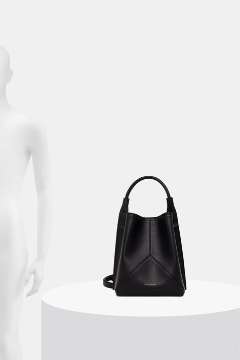 Victoria Beckham сумочка жіноча шкіряна Victoria — AW26-TODZNM, чорний — фото 6