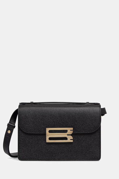 Victoria Beckham torebka crossbody damska skórzana Dorian czarna B125AAC006210A