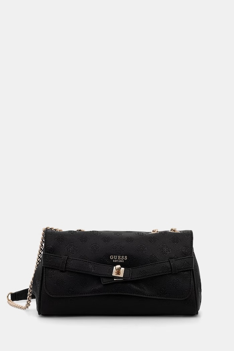 Guess torebka damska z imitacji skóry ELLA czarna HWPD97 46210