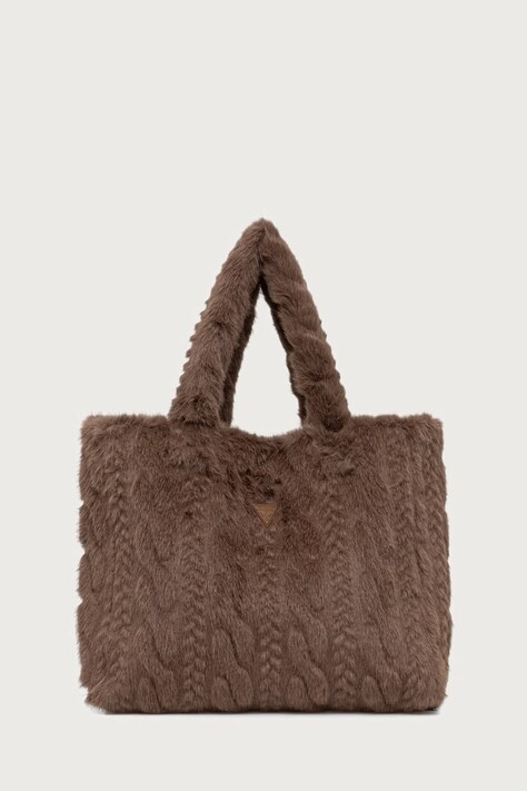 Guess Шопинг чанта дамска ILDE кафява W6BZ14 W4361