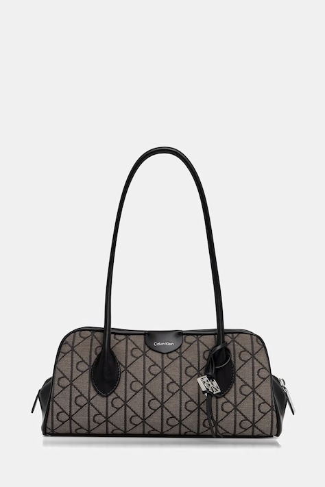 Calvin Klein torebka bagietka damska beżowa LV04F3744G