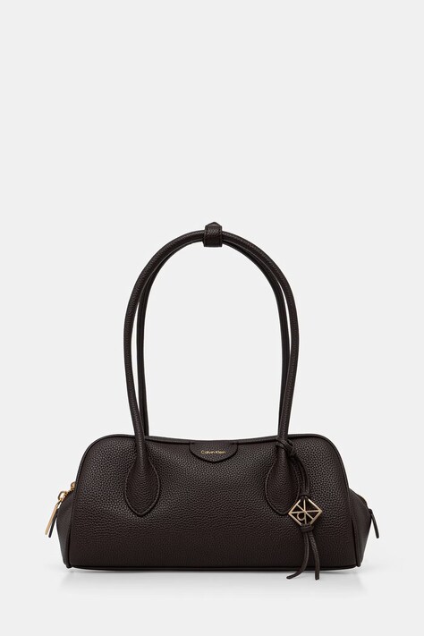 Calvin Klein torebka bagietka damska brązowa LV04F3743G