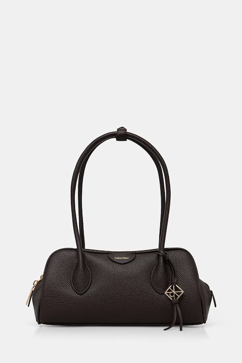 Calvin Klein torebka bagietka damska brązowa LV04F3743G
