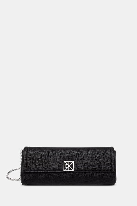 Calvin Klein torebka damska z imitacji skóry czarna LV04F3740G