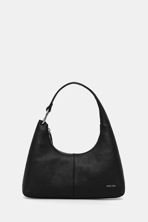 Calvin Klein hobo torbica ženska usnjena črna LV04F3657G