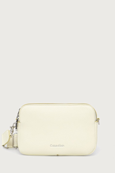 Calvin Klein Torebka crossbody damska z imitacji skóry zielona LV04F3656G