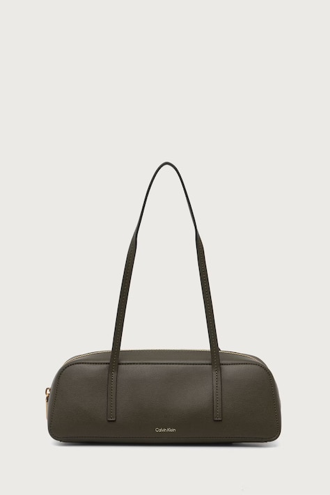 Calvin Klein Geantă baguette pentru femei cu imitație de piele verde LV04F3636G