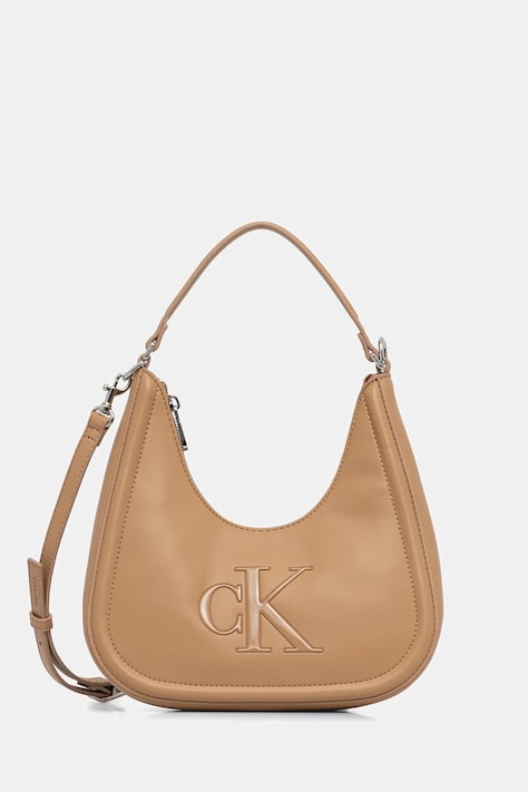 Calvin Klein torebka crossbody damska beżowa LV04F3561G