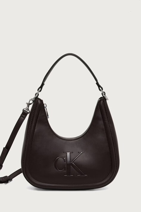 Calvin Klein Torebka crossbody damska brązowa LV04F3561G