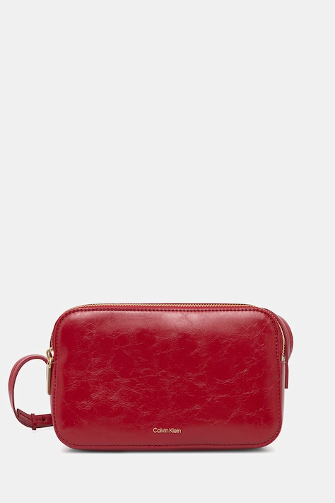 Calvin Klein torebka crossbody damska bordowa LV04F3539G