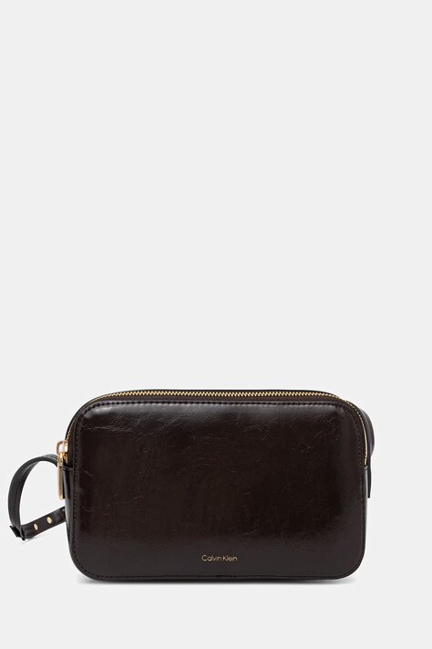 Calvin Klein crossbody kabelka dámská hnědá LV04F3539G