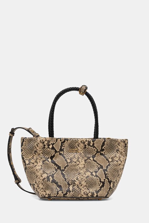 Tommy Hilfiger torebka crossbody damska skórzana beżowa AW0AW18909