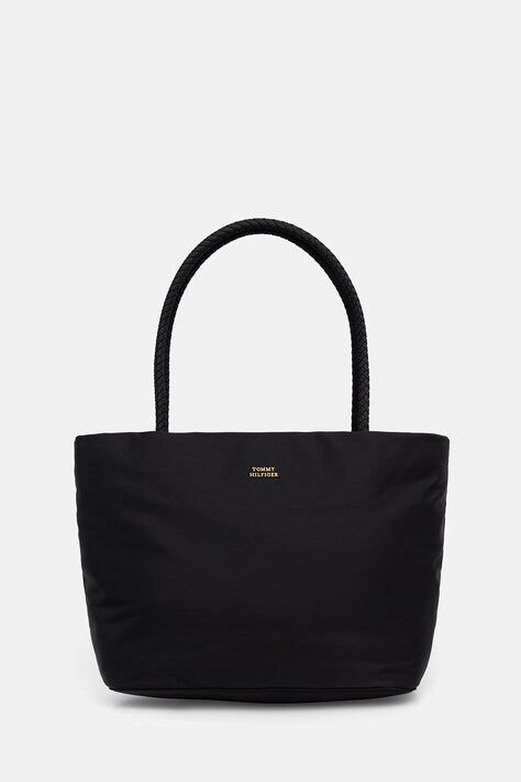 Tommy Hilfiger shopper γυναικεία μαύρη AW0AW18862