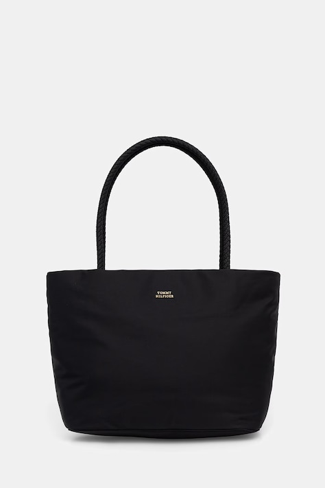 Tommy Hilfiger shopper γυναικεία μαύρη AW0AW18862