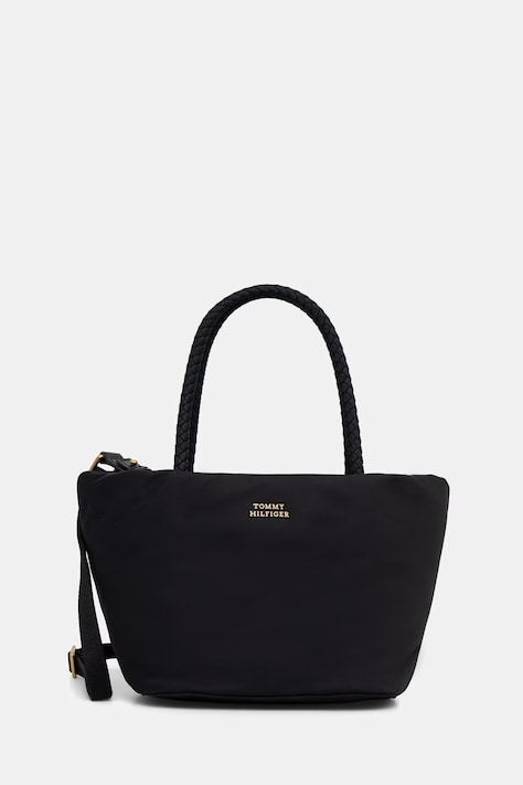 Tommy Hilfiger χιαστί γυναικεία μαύρη AW0AW18831