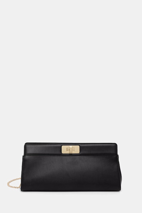 Tommy Hilfiger kopertówka damska z imitacji skóry czarna AW0AW18727