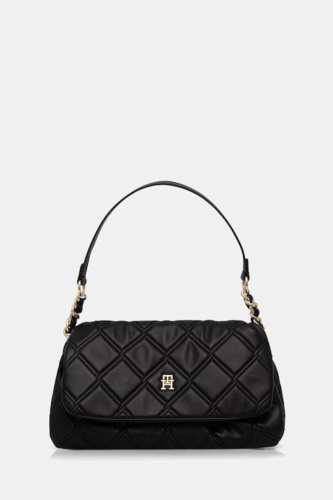 Tommy Hilfiger чанта crossbody дамска черна AW0AW18717