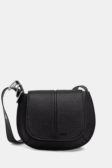 BOSS crossbody kabelka dámska z imitácie kože CLARICE SADDLE čierna 50568174