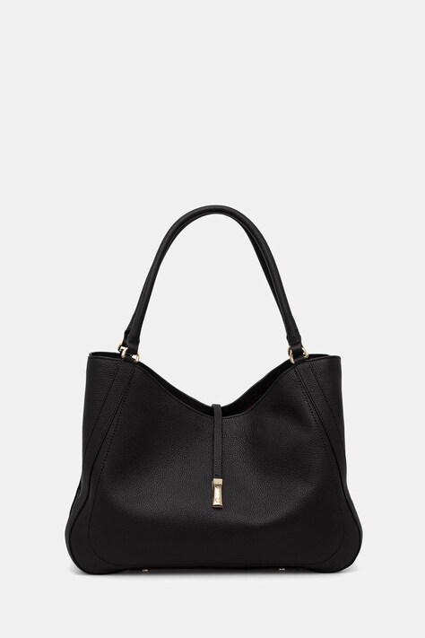 BOSS torba za žene kožna REAH MEDIUM TOTE crna 50567609