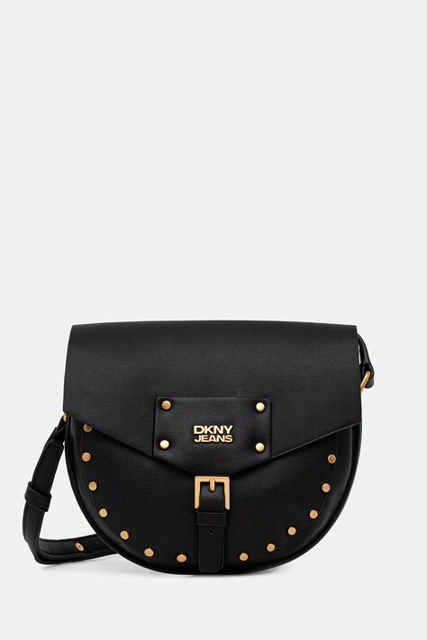 DKNY torebka crossbody damska z imitacji skóry PAYTON czarna R62EZR47