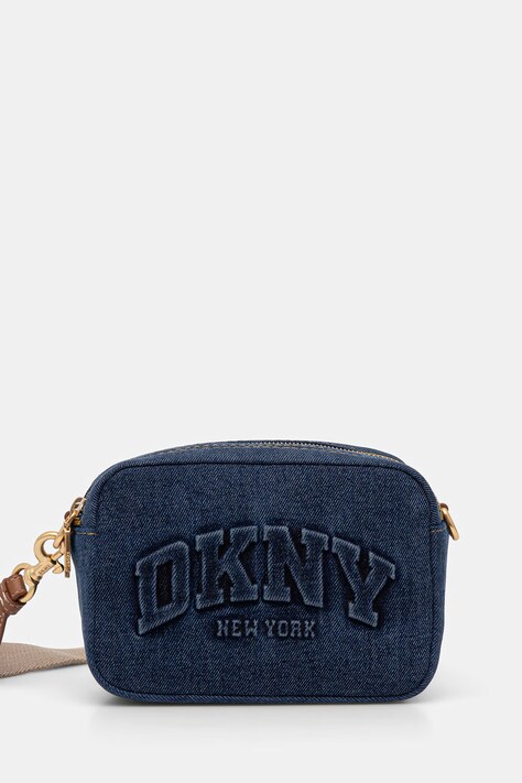 DKNY torebka crossbody damska jeansowa granatowa R62EDQ79