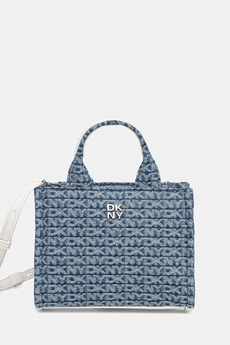 DKNY torebka crossbody damska jeansowa niebieska R62EDM56