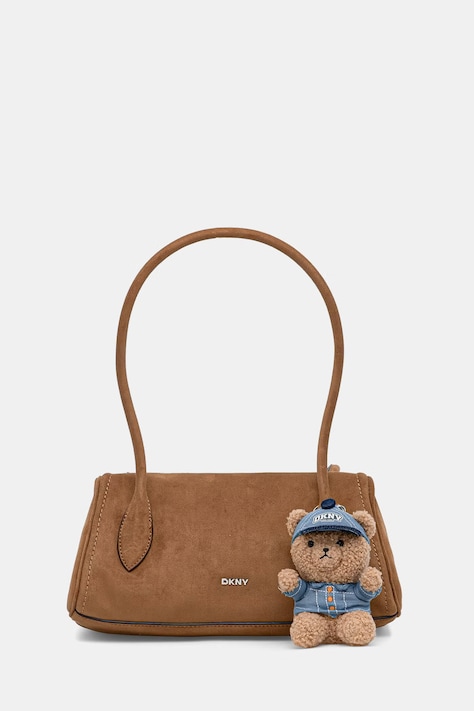 DKNY taška dámská z imitace semiše béžová R62DMQ90