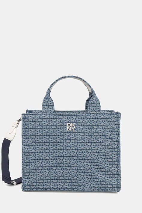 DKNY torebka shopper damska jeansowa niebieska R62ADR57