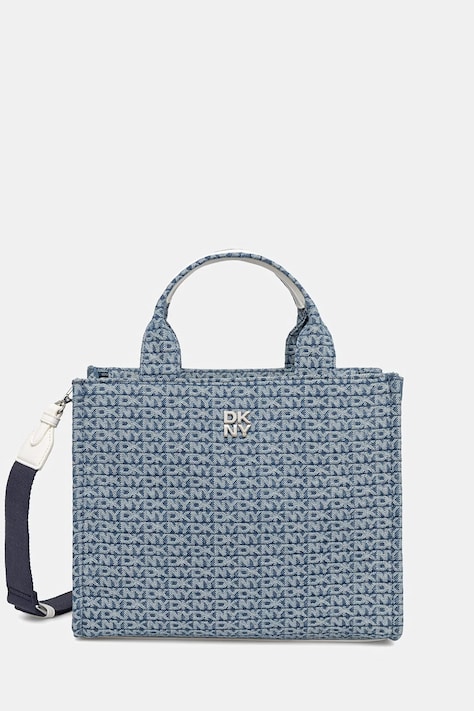 DKNY torebka shopper damska jeansowa niebieska R62ADR57