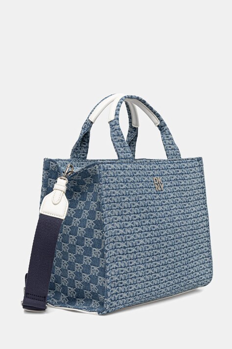 DKNY torebka shopper damska jeansowa niebieska R62ADR57
