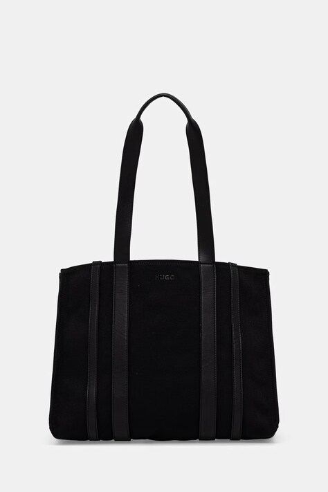HUGO torebka shopper Thenah_Tote czarna 50568165