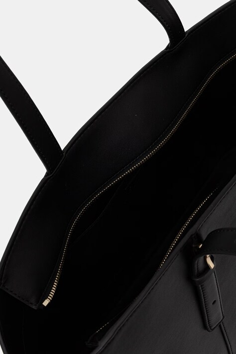 HUGO сумка-шопер жіноча зі штучної шкіри Yorih Tote zip — AW26-TODZWI, чорний — фото 5