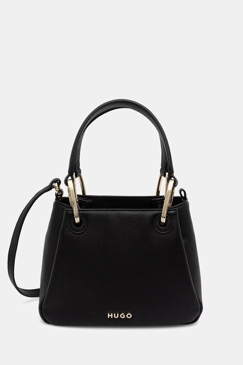 HUGO crossbody kabelka dámska z imitácie kože Orin 2.0 Tote Mini čierna 50567662