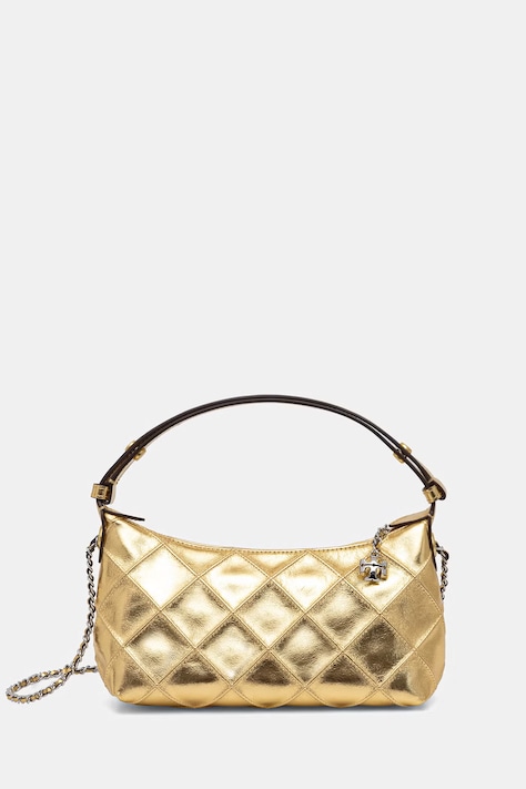 Tory Burch torebka crossbody damska skórzana Fleming złota 185799