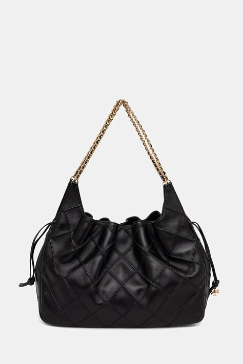 Tory Burch torebka tote damska skórzana Fleming czarna 182890