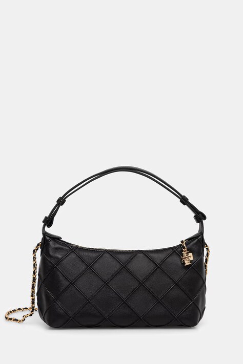 Tory Burch torebka crossbody damska skórzana Fleming czarna 179966