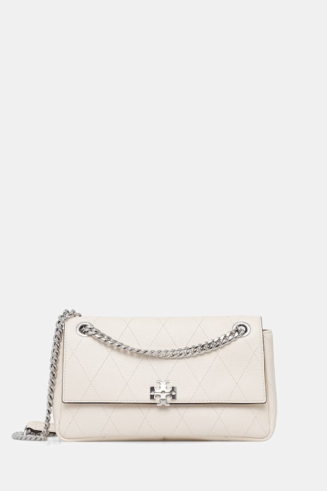 Tory Burch geantă crossbody pentru femei din piele Charlie bej 185829